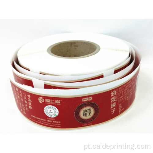 UV Braille Roting Printing Machine Roll Sticker